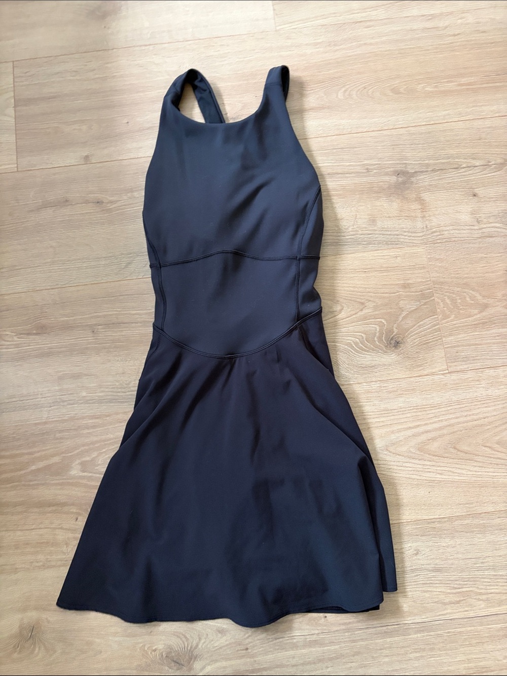 Women’s Lululemon Black Fit-and-Flare Dress